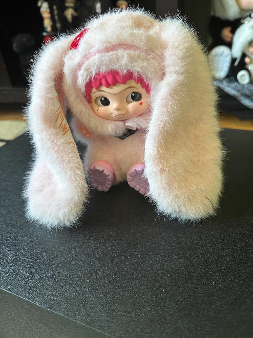Pink Bunny Plush Wakuku